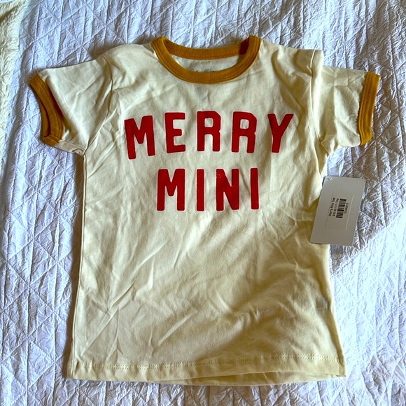 Merry Mini Christmas tee, 3T - Picture 1 of 5
